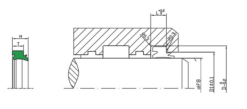 hydraulic wiper seals
